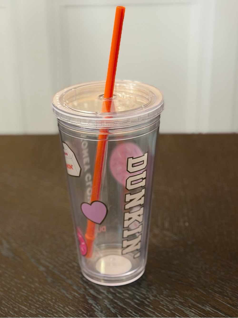 Stoney Clover Lane x Dunkin Collab Clear Acrylic Tumbler